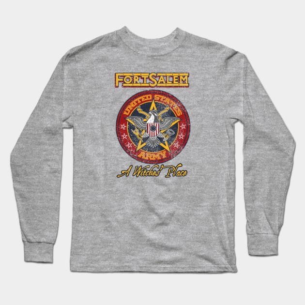 Fort Salem Distressed Long Sleeve T-Shirt by Nazonian